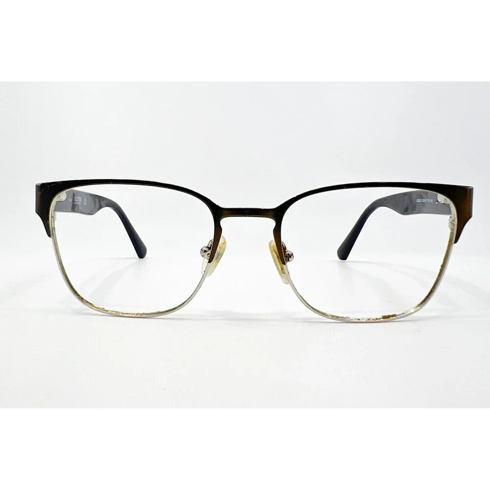 Reaction Kenneth Cole Eyeglass Frames Mens Black Silver KC0837-1 54-19-145